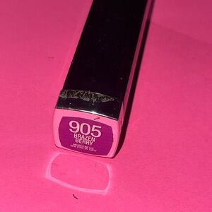 Maybelline Color Sensational Vivid Lipstick Satin Plum Shade 905 Brazen Berry